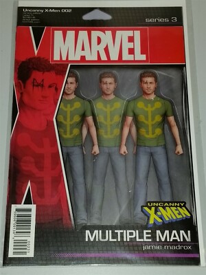 X-MEN UNCANNY #2 FIGURE VARIANT MARVEL COMICS JANUARY 2019 NM+ (9.6 OR BETTER)