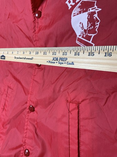 Champion Running Man Vintage 1950s Windbreaker Jacket 1960s USA Kids Large 14-16 - Picture 14 of 16