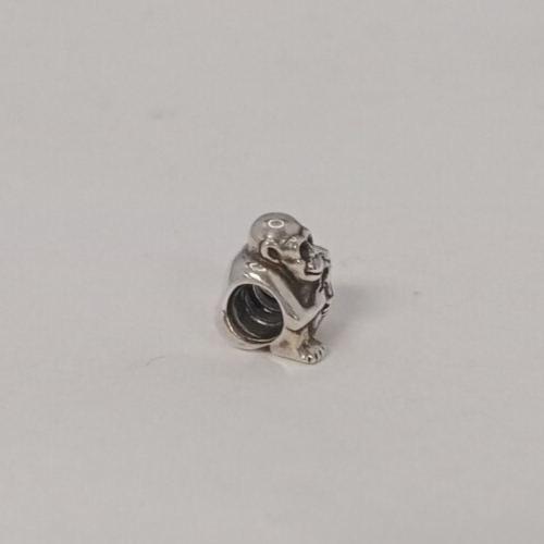 (MA2) PANDORA Silber Schimpanse Affe Charm Retired Ale 925 Authentic 790422 - Bild 2 von 5