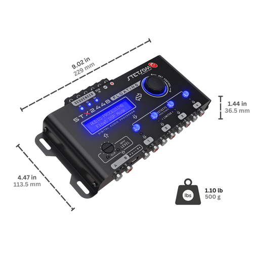 Stetsom STX2448 FLOATING Full Professional DSP Digital Signal Processor PRO - Bild 10 von 10