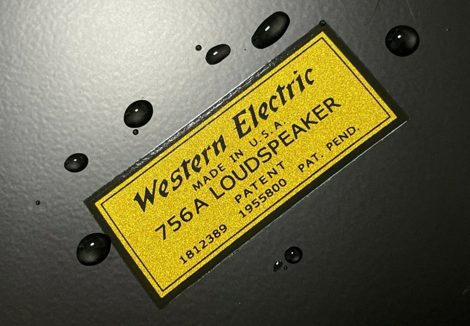 Western Electric 756A vintage audio equipment - eBay listing photo 2