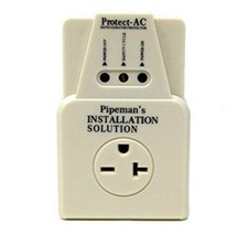 NIPPON Surge Protector 220V 3600W for Air Conditioners  Freezers, White,