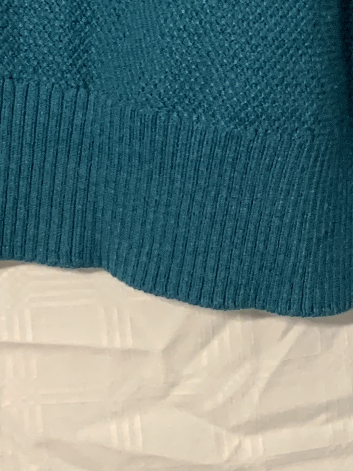 JOHN BARTLETT CONSENSUS  V-Neck Textured Green Sw… - image 6