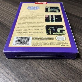 Street Fighter 2010: The Final Fight Nintendo NES CB Game Cartridge + Box