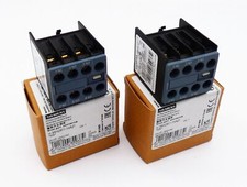 2x Siemens 3RH2911-1HA21 3RH2 911-1HA21 E:03 Auxiliary Switch Block -Unused/Original Packaging-