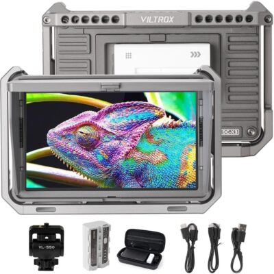 Viltrox DC-X3 DC-X2 6'' 2000Nit 4K HDMI 3G-SDI 3D-LUT Camera Field Video Monitor