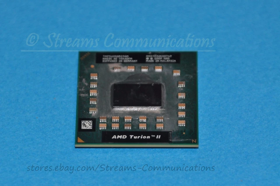 AMD Turion II Duo Core P560 TMP560SGR23GM Laptop CPU Processor Socket S1 2.5GHz - Image 2 of 4