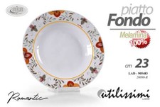 Servizio Tavola Natalizio H&amp;H Celebration - 18 Pezzi, Porcellana, Rosso, Per 6 Persone | Set Festivo