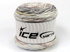 2-Skein Lot Cakes Splash Yarn Medium Acrylic 2x140g/225m Brown Liliac Orchard