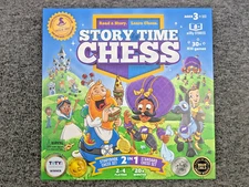 Story Time Chess (2021) Toy of The Year Learn Game Kids, Near Complete, EUC