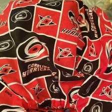 CAROLINA HURRICANES   Handmade SURGICAL SCRUB CAPS