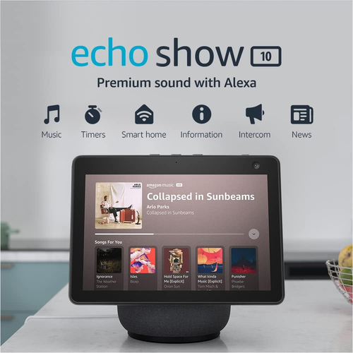 Echo Show 10 (3Rd Gen) | HD Smart Display with Premium Sound, Motion and Alexa | - Picture 11 of 14
