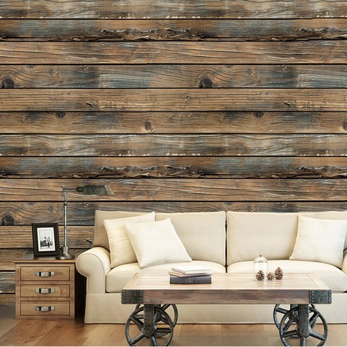 6m Wood Effect Textured Vinyl Wrap Self Adhesive Film Sticker Worktop Covering - Picture 7 of 12