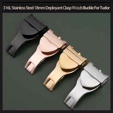 18mm Stainless Steel Deployment Clasp Buckle For Tudor Watchbands