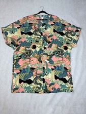 Monki Size Medium Ladies Thin Light Jacket Coat Cardigan Multicoloured Kimono