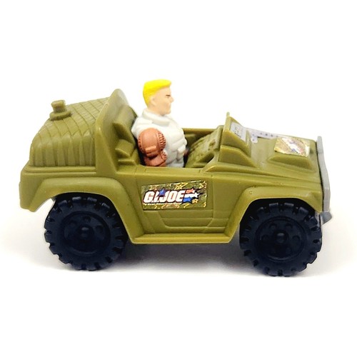 Vintage 2004 G.I. Joe Duke Off Road Vehicle McDonald's Toy Jeep Working Winch - Picture 3 of 6