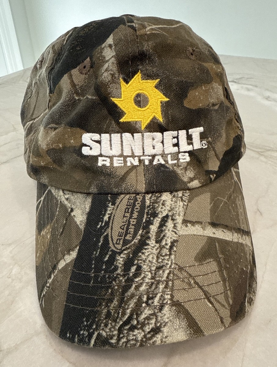 Sunbelt Rentals Men's Snapback Mesh Back Hat Camo Adjustable