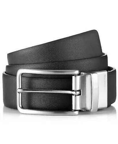 Calvin klein men's smooth leather store reversible belt