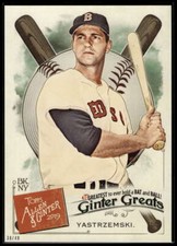 Carl Yastrzemski 2019 Allen and Ginter Ginter Greats 5x7 #GG-49 38/49 Red Sox