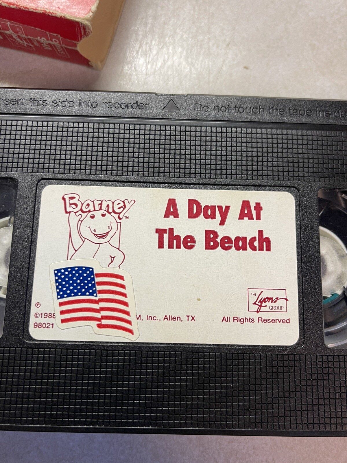 Barney - A Day at the Beach (VHS, 1989) for sale online | eBay