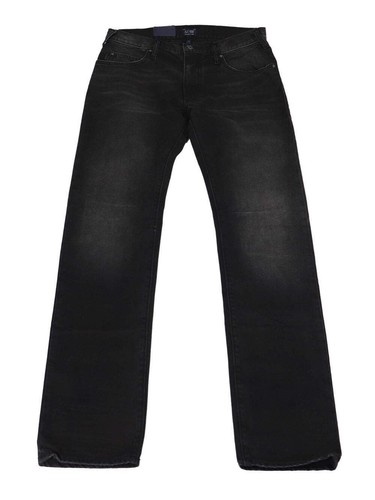 Armani Jeans Slim Fit J45 Black Denim Jeans - Picture 2 of 3