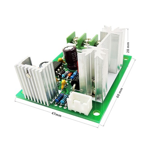 CCM5N3 Upgrade PWM DC Motorregler 12V Universal 120W Controller mit Sicherung - Bild 5 von 6