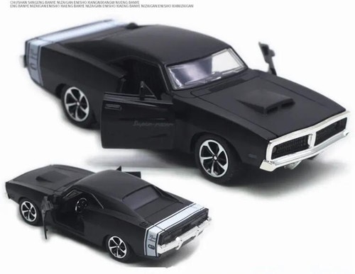 32 Dodge Series Challenger Hellcat Vintage Classic Alloy Car Model Toy Pull Back - Picture 4 of 16