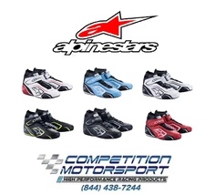 Alpinestars Tech-1 T v3 Auto Racing Shoes Authorized USA Dealer - FREE SHIPPING