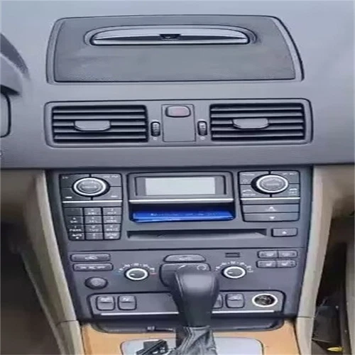 1x Marco Máscara Panel Fascia Radio Estéreo Coche Negro Para Volvo XC90 2002-2014 - Imagen 3 de 9