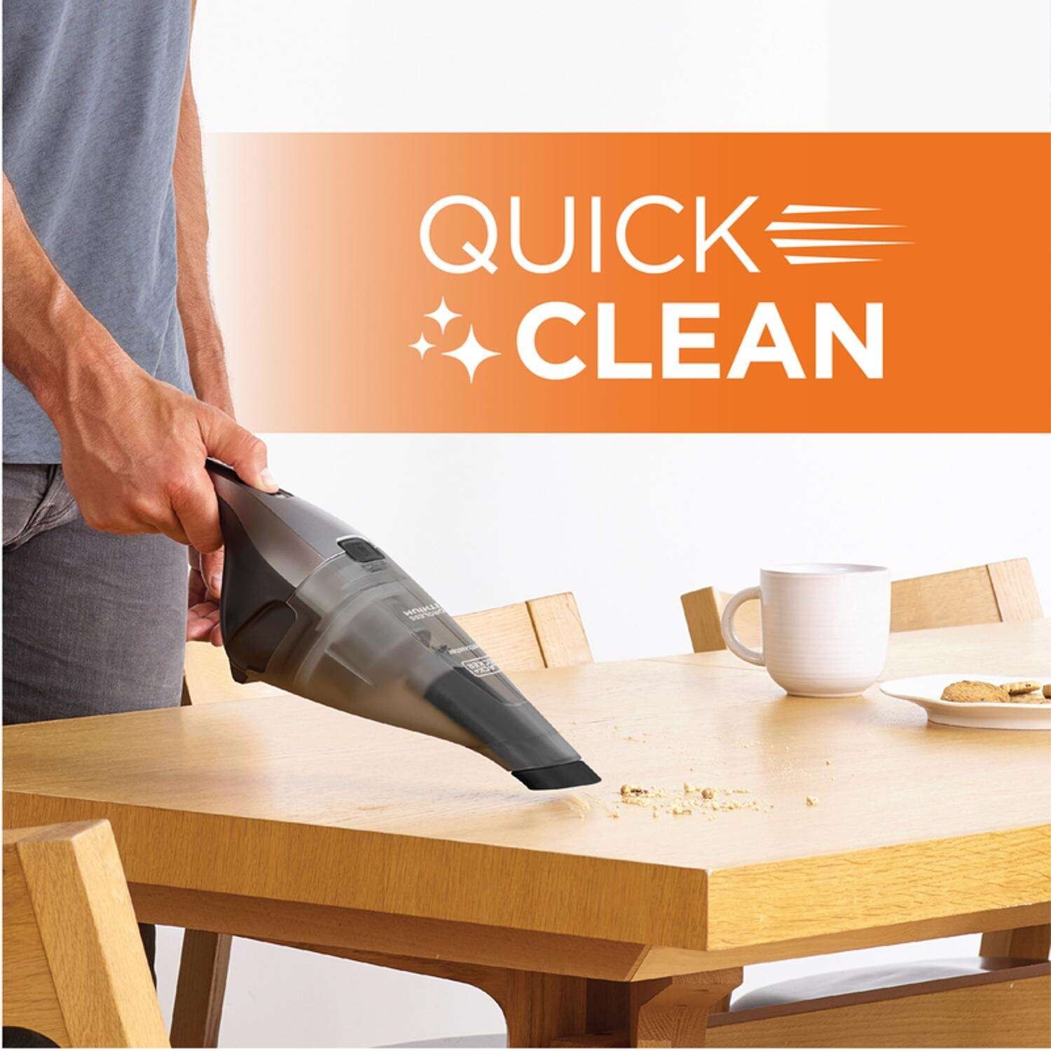 BLACK+DECKER dustbuster QuickClean Cordless Hand Vacuum (HNVC220BCZ01