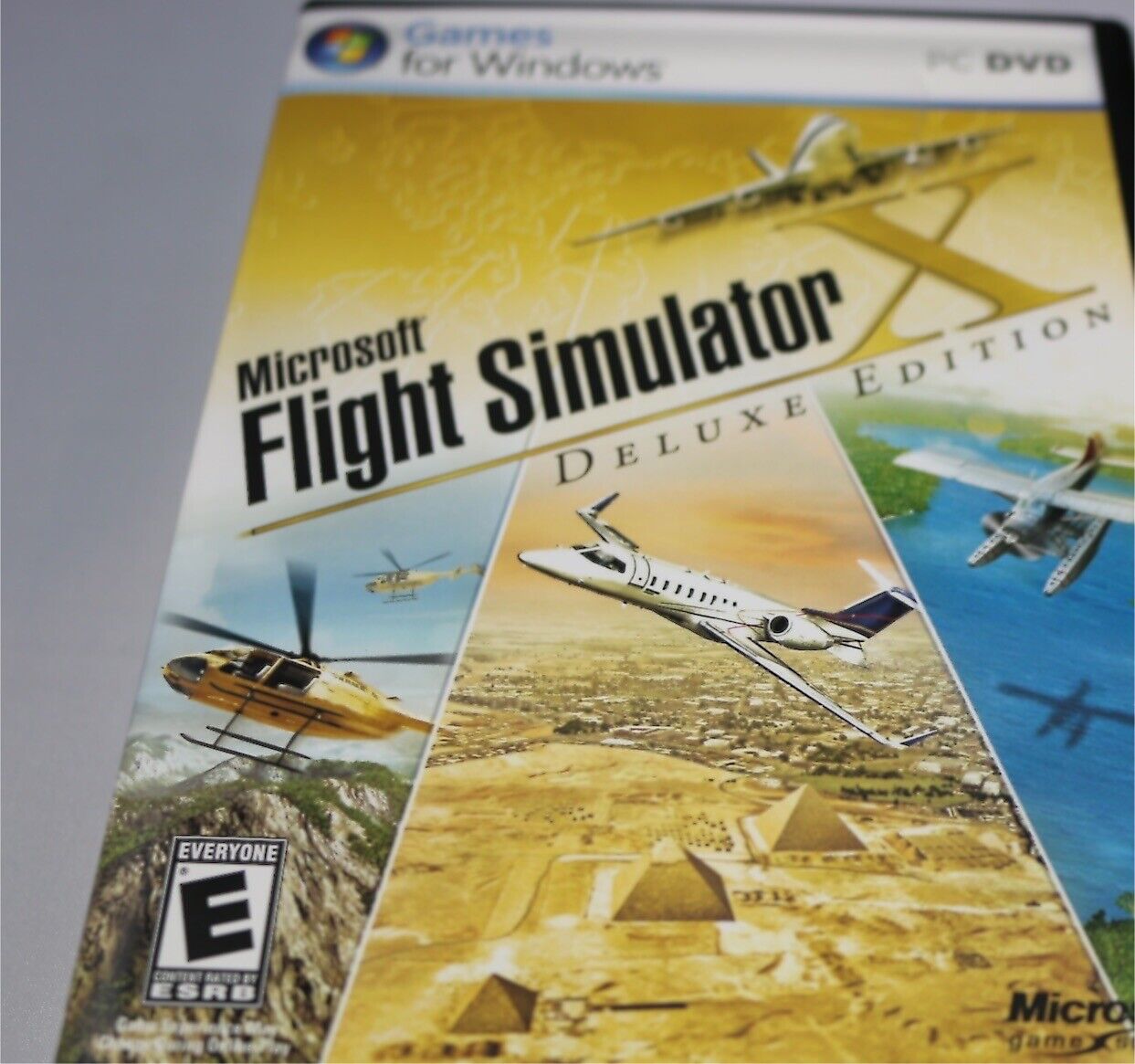 VIDEO GAME Microsoft Flight Simulator X Deluxe Edition PC Software (BRAND  NEW) 882224258043 eBay