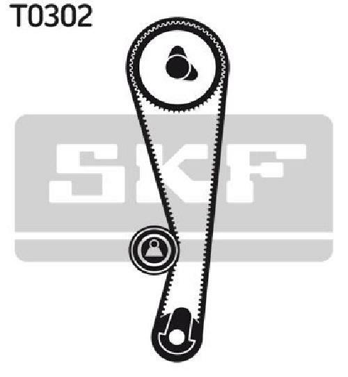 Timing Belt Kit VKMA96204 SKF Set 1276160A00 1281082001 1281082002 1281082003 - Image 16