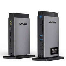 PD3.1 Triple Display USB C Docking Station with 140W Power Delivery