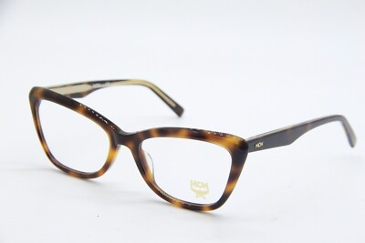 #ad NEW MCM MCM2708 214 HAVANA GOLD AUTHENTIC EYEGLASSES 54 17 $33.15