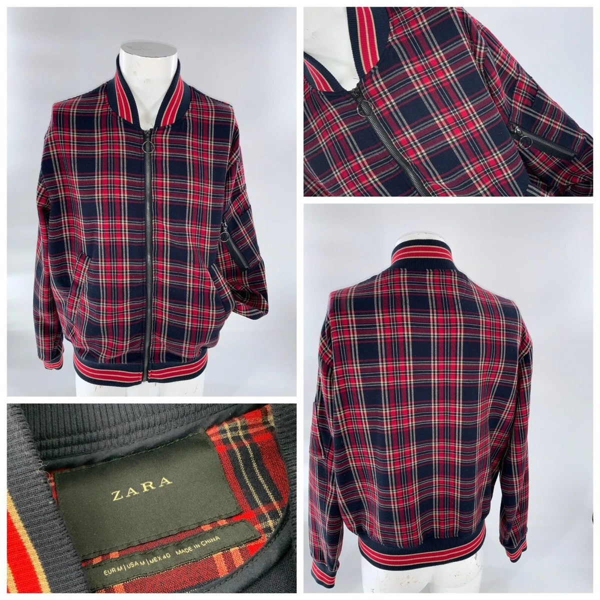 Mens red hotsell tartan jacket