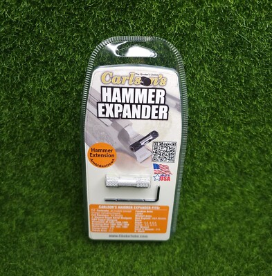 Carlson's Universal Hammer Expander Ambidextrous Knurled Body, Silver - 00111