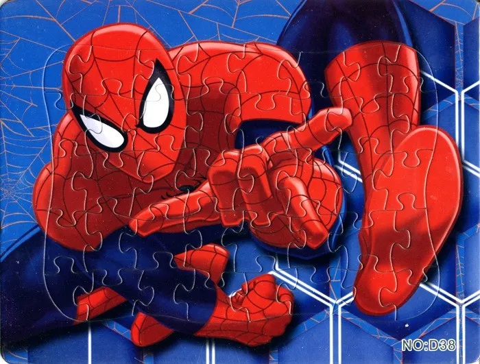 Disney Spider man Drawing 40 Pieces Jigsaw Puzzles Best Gifts for