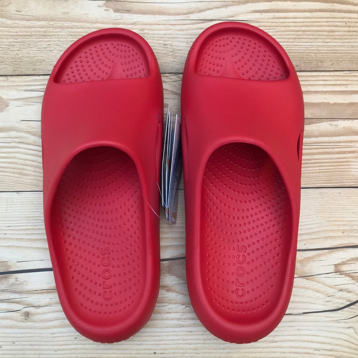 Crocs Mellow Slide Red Unisex Mens 9 Womens 11 Red Crocs - Brandclub - Crocs Unisex-Adult Mellow Recovery  main image 4
