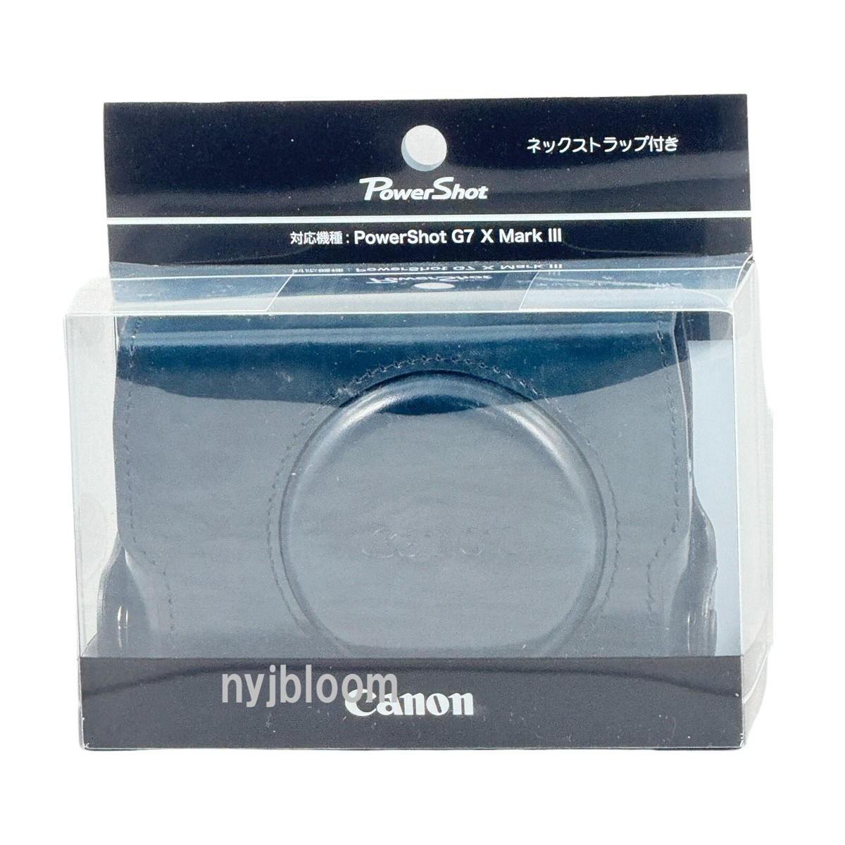 New CANON CSC-G12 BK Soft Leather Case for PowerShot G7X Mark III