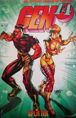 IMAGE COMICS / SPLITTER Verlag GEN14 #24  bagged & boarded