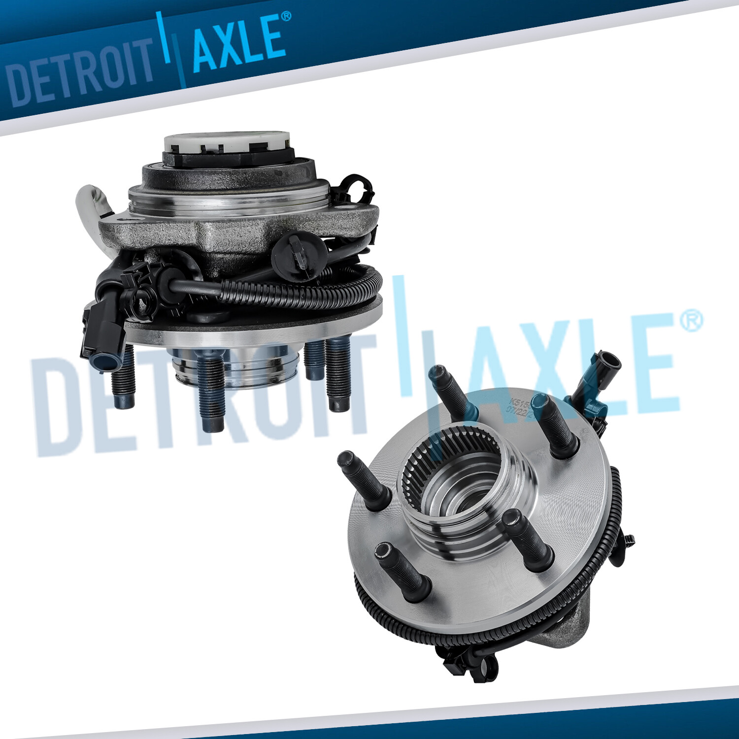 2x Front Wheel Hub Bearings For Ford Ranger & Mazda B4000 1998-2000 W/ ABS – 4WD Only