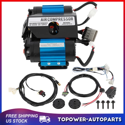Universal Air Compressor High Output Replacement For CKMTA12 Twin Motor On-Board
