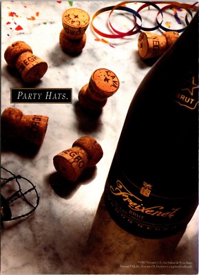 Cordon Negro Brut Freixenet Party Bottle Advertisement Postcard C185