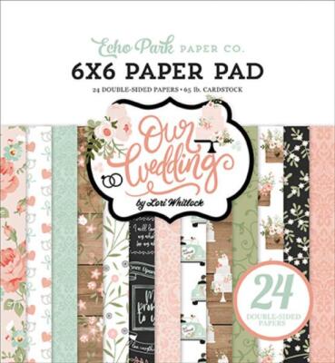 Echo Park ''Our Wedding'' 6x6'' Paper Pad