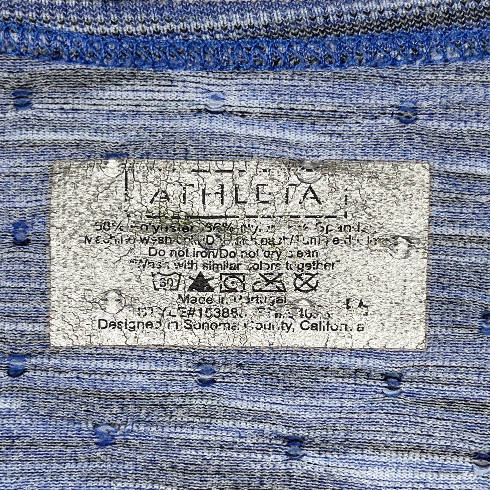 athleta radiance tee gym yoga athleisure ladies top shirt