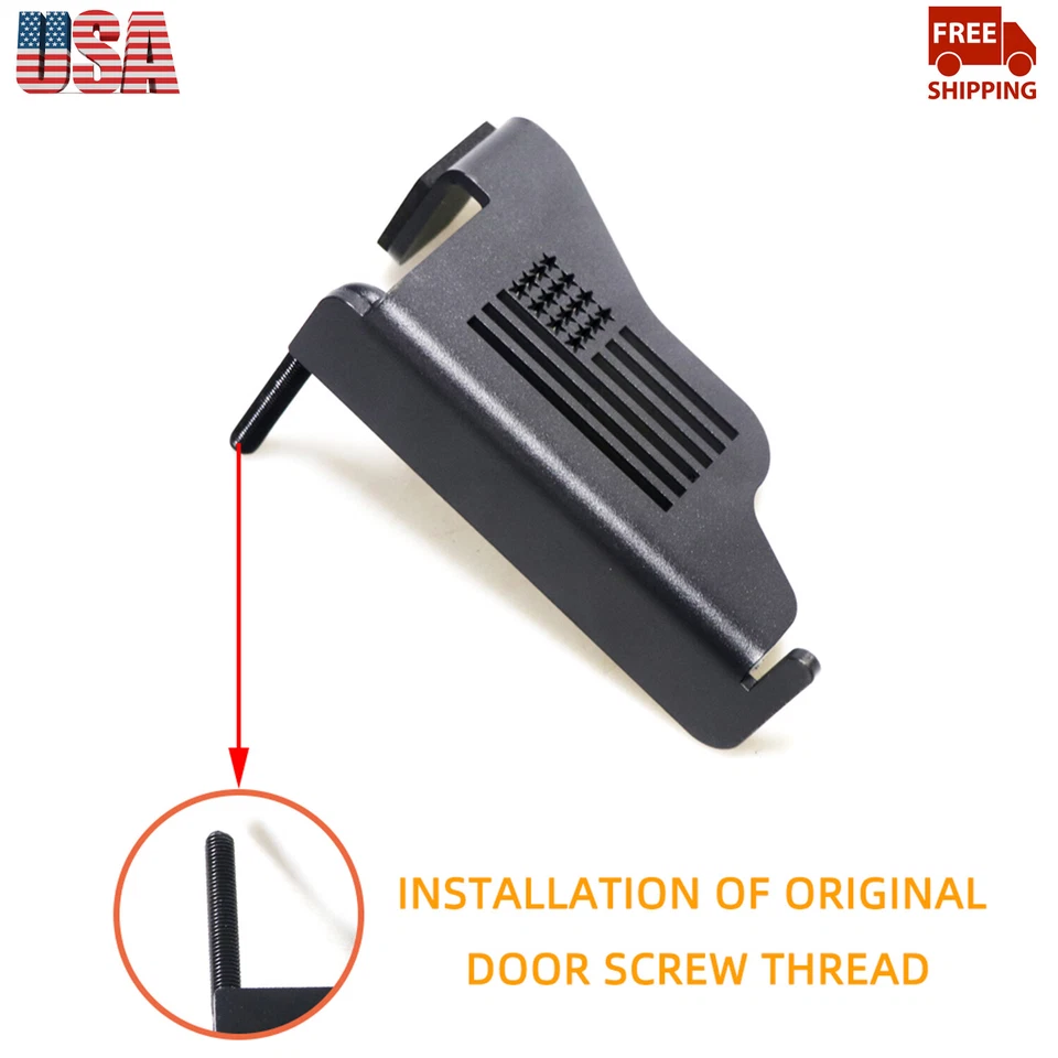 Foot Pegs Door Hinge Feet Rest Pedals Accessories For Jeep Wrangler TJ 1997-2006 Foto 3 de 4