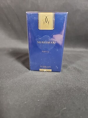 Shalimar By Guerlain Parfum 7.5 ml 0.25 oz  Paris Sealed New In Box Vintage 2000