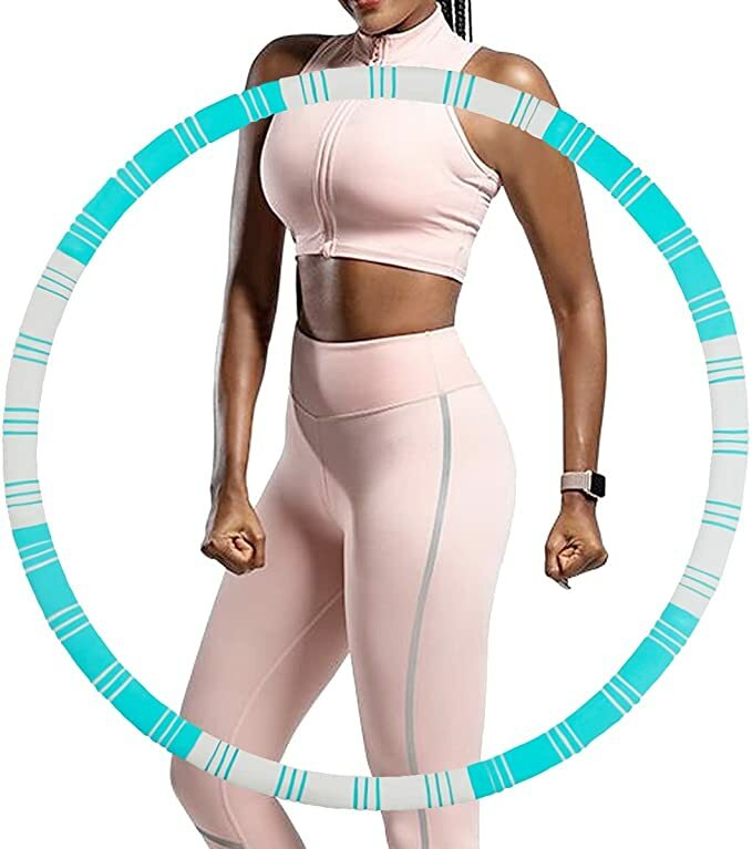 Weighted Exercise Hula Hoop for Adults Colours Available UK