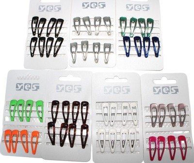 Solida 8 Stück kleine Haarspangen Haarclips Rutschfest 3 cm