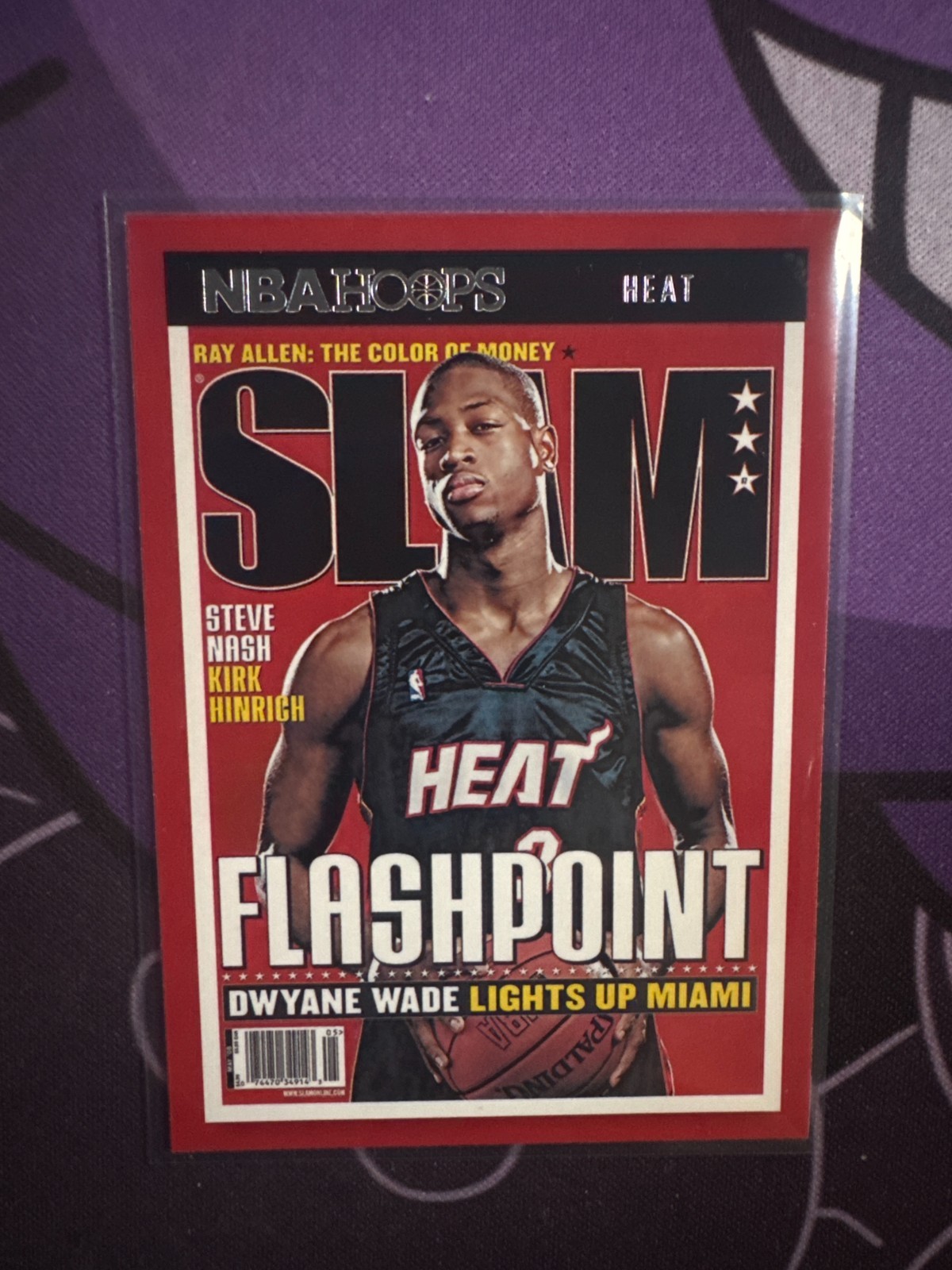 2021-22 PANINI NBA HOOPS SLAM DWYANE WADE #SLAM #87